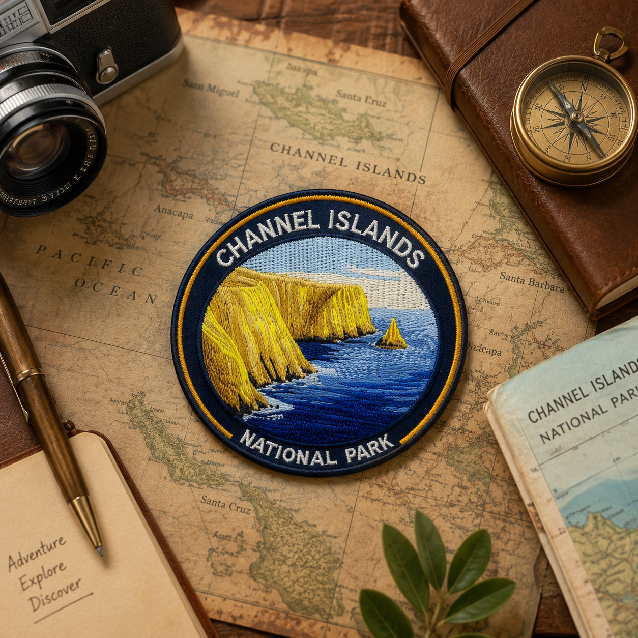 Channel Islands National Park Patch Iron On Embroidered Travel Souvenir Badge