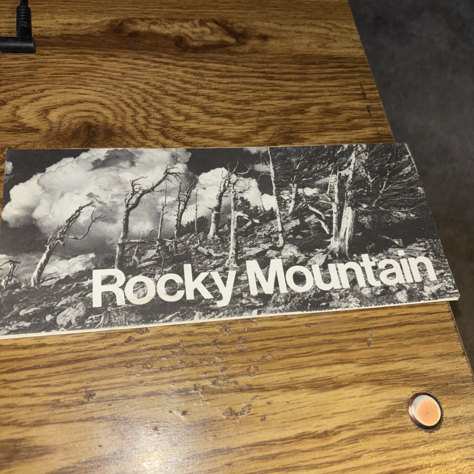 Rocky Mountain National Park 1980 Brochure guide, National Park Service
