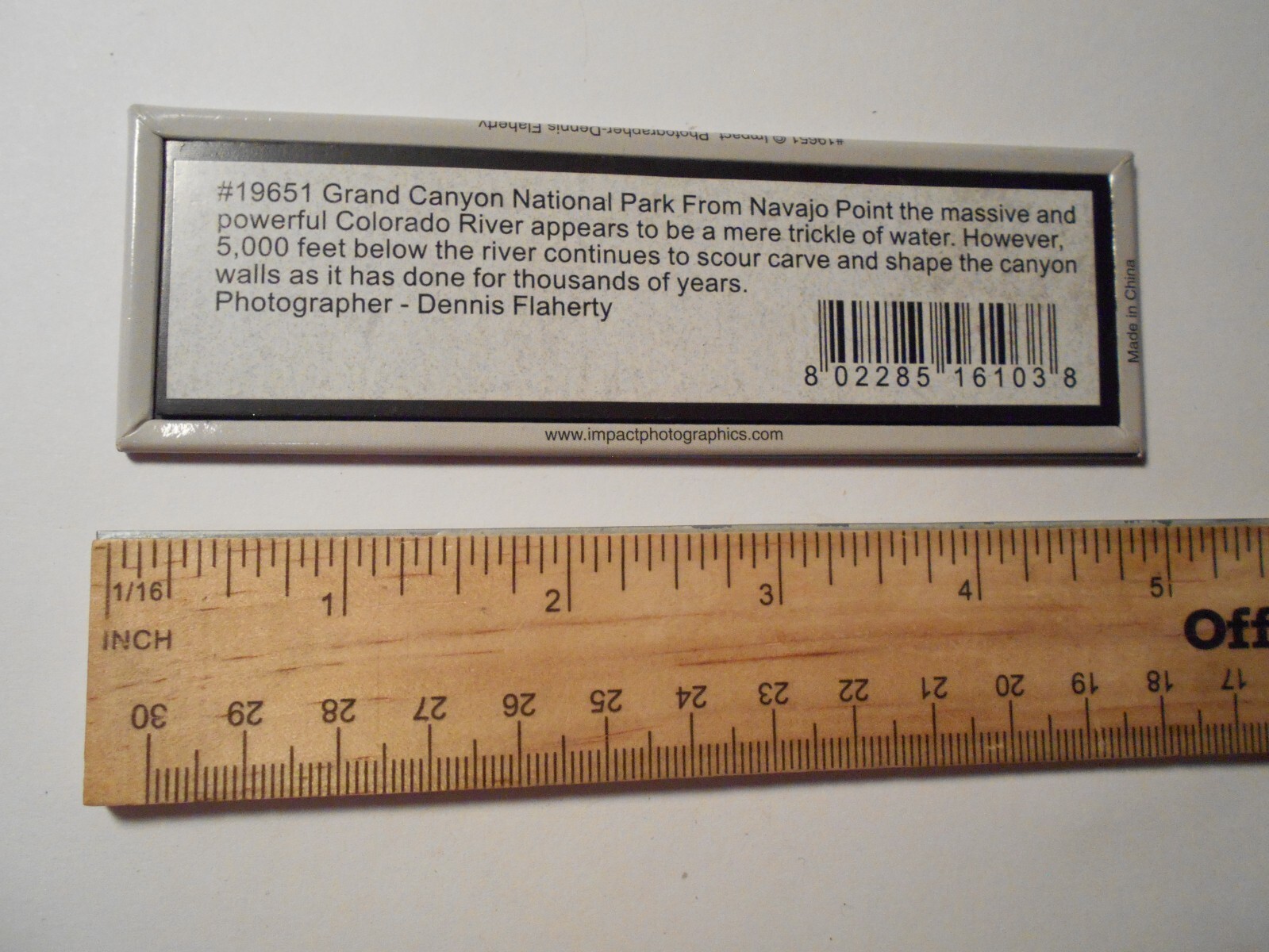 Grand Canyon National Park Souvenir Fridge Magnet long IMPACT