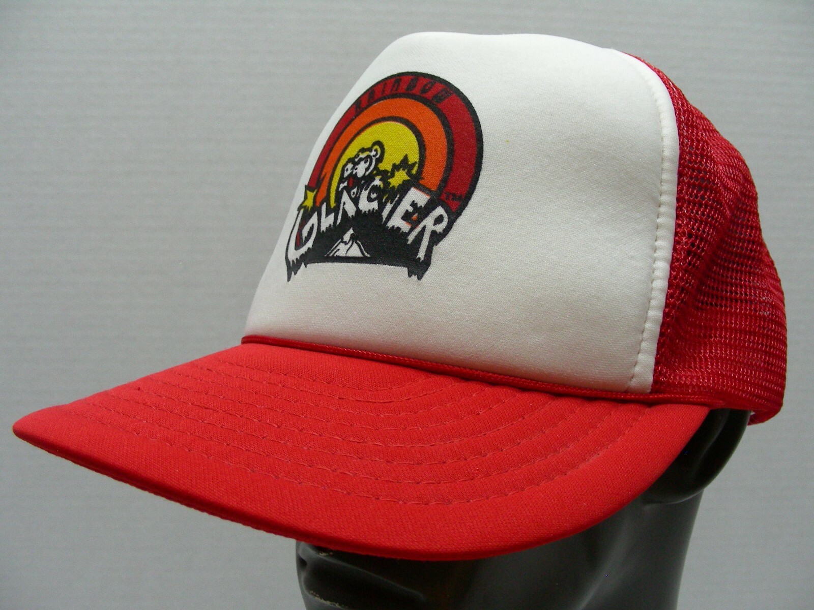 RAINBOW GLACIER – National Park – One Size Trucker SNAPBACK Baseball Cap Hat!