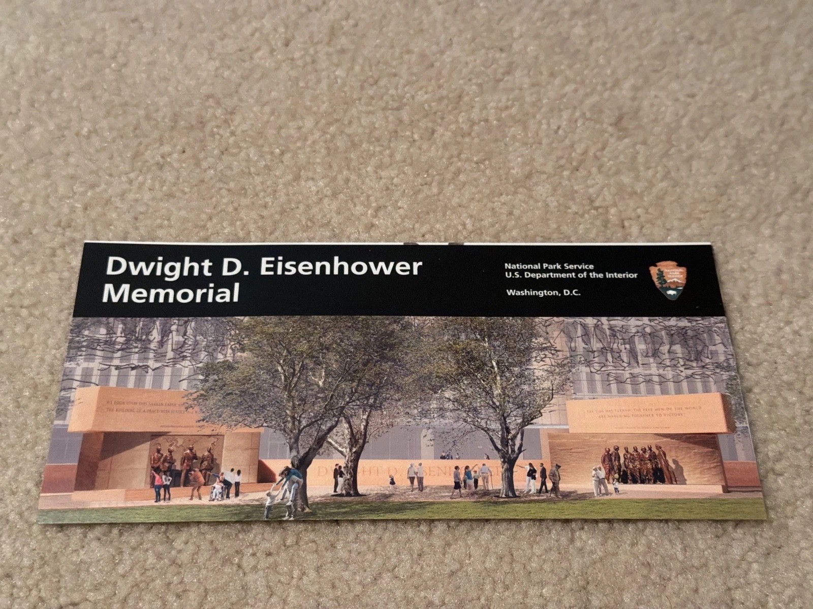 Dwight D Eisenhower NPS US Dept of the Interior – NEW Unigrid Brochure
