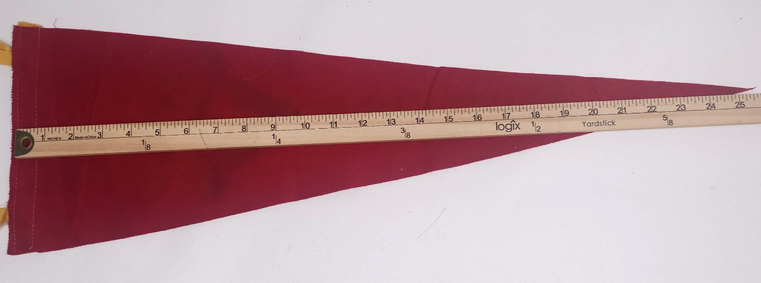 Vtg 1940s? Fort McHenry National Monument Pennant Star Bangled Banner Baltimore