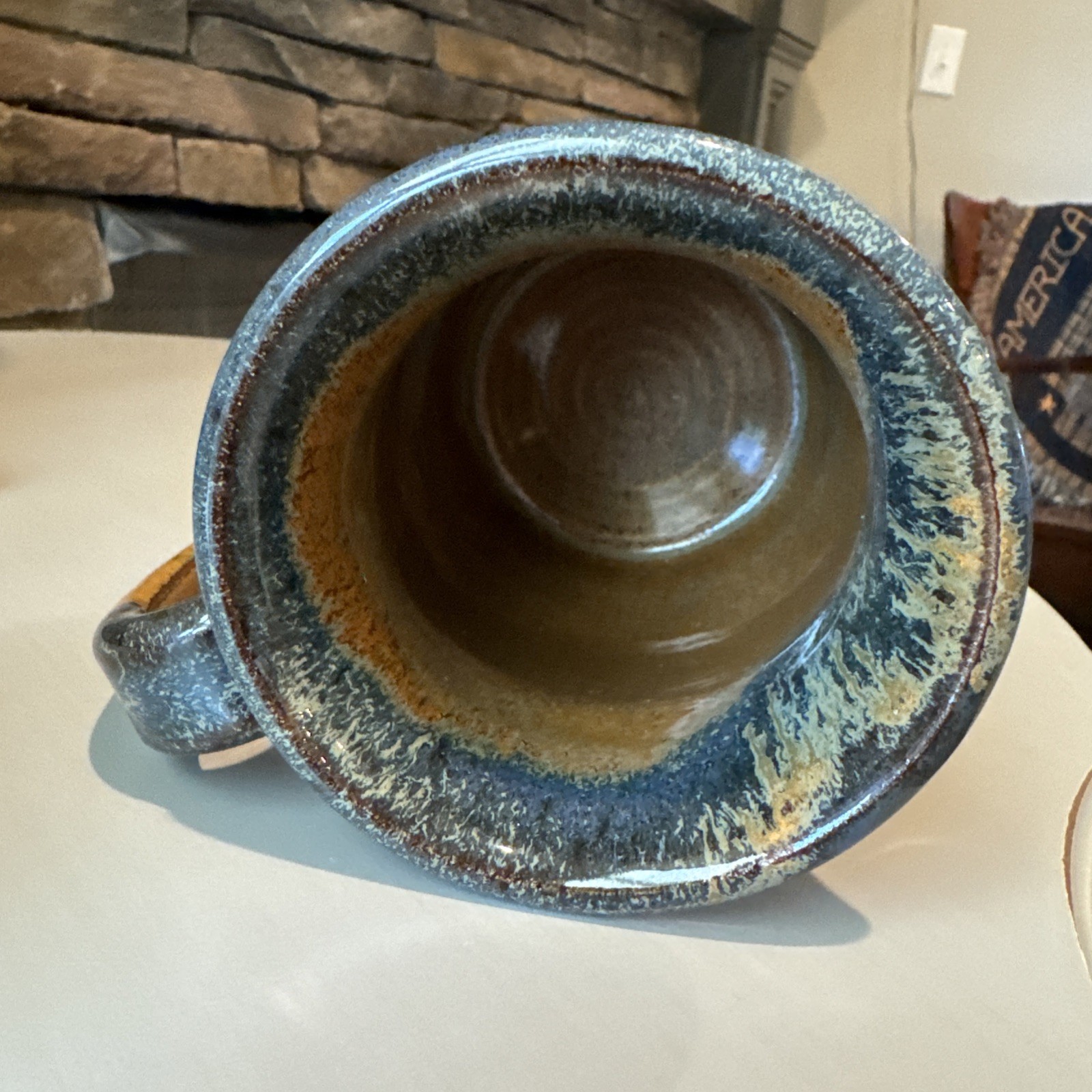 Vintage Abraham Lincoln Birthplace National Park Stoneware Coffee Mug Kentucky