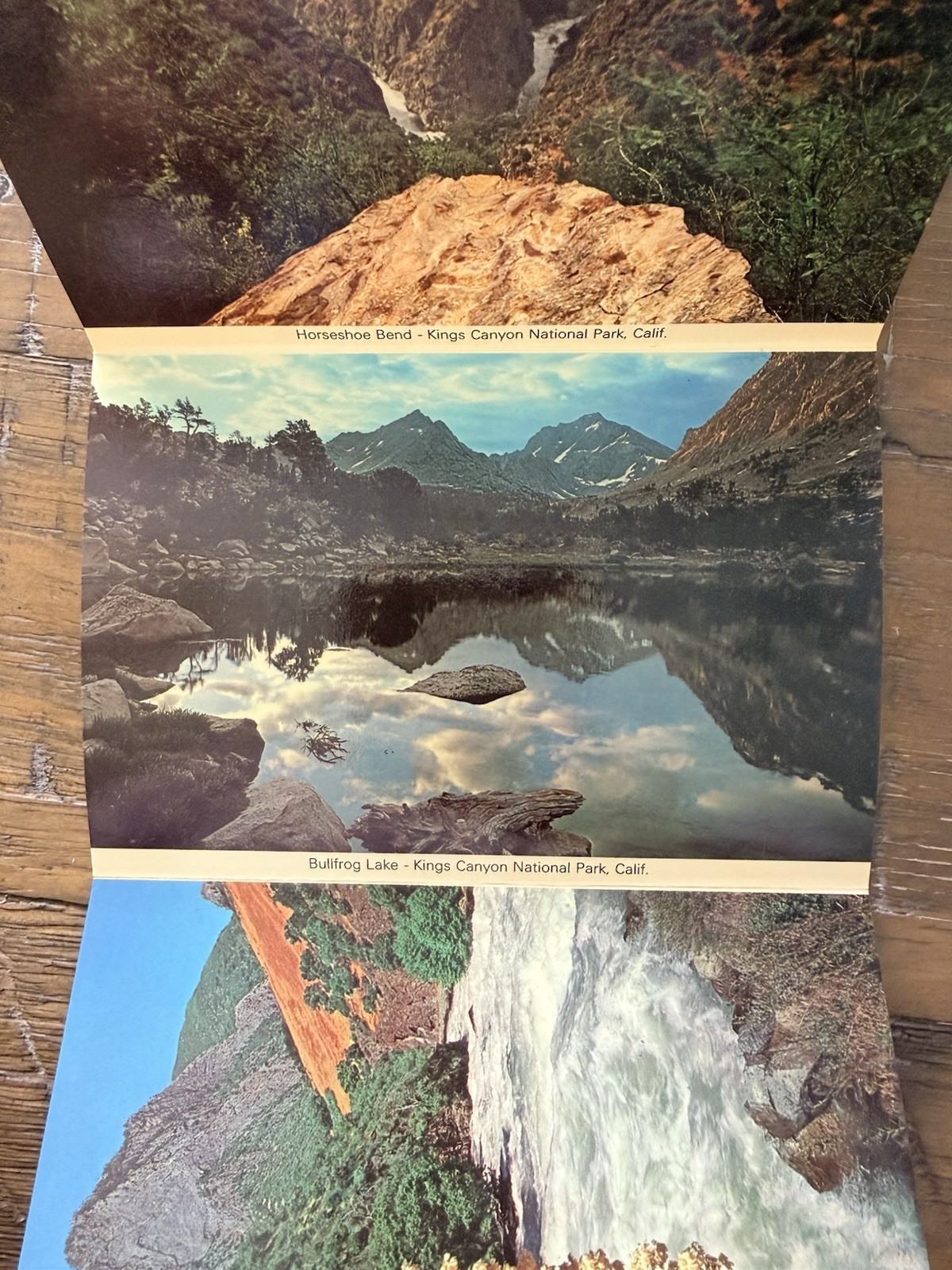 Vintage Sequoia National Park Accordion Pamphlet Photography By David Muench 85’