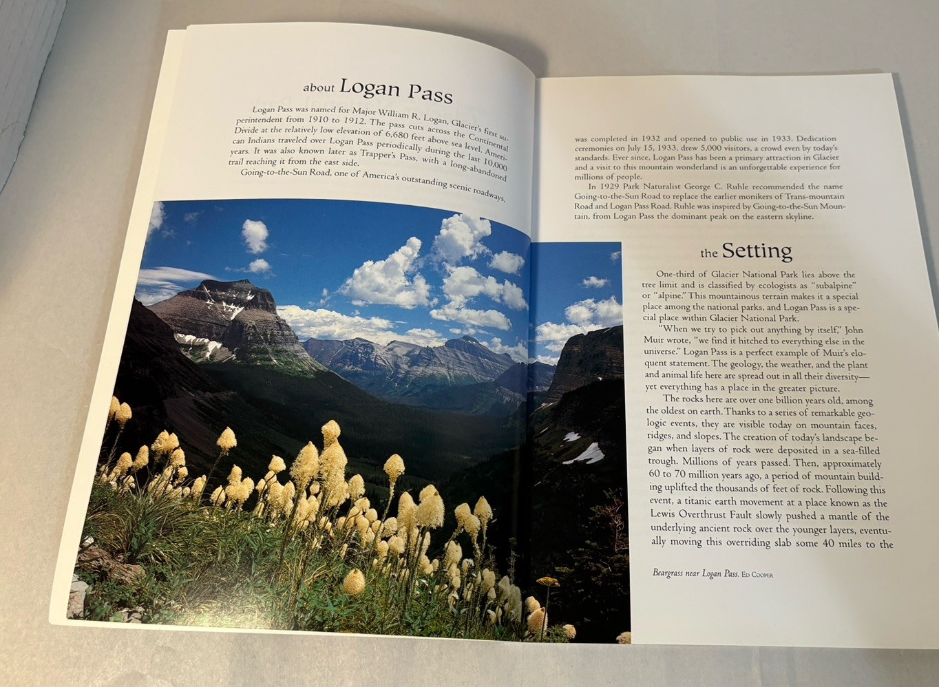 VTG 70s Glacier Nat’l Park Book Bundle; Glacier & Waterton Lakes, Logan Pass+