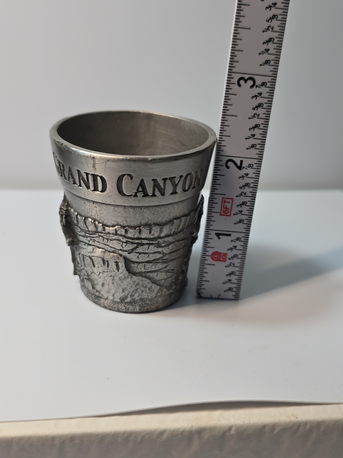 Grand Canyon National Park Travel Souvenir Shot Glass Pewter Arizona