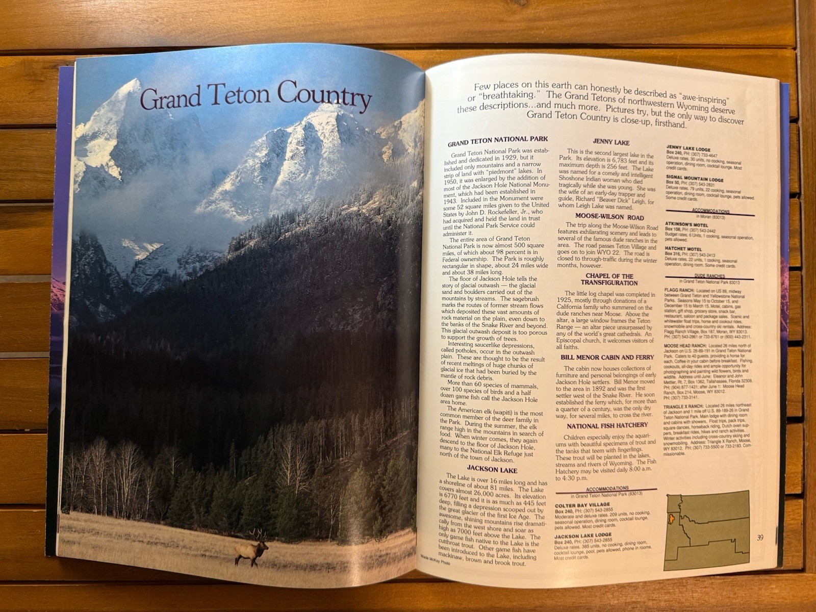 VTG Wyoming Vacation Guide Magazine 79 Pages Travel Tourism