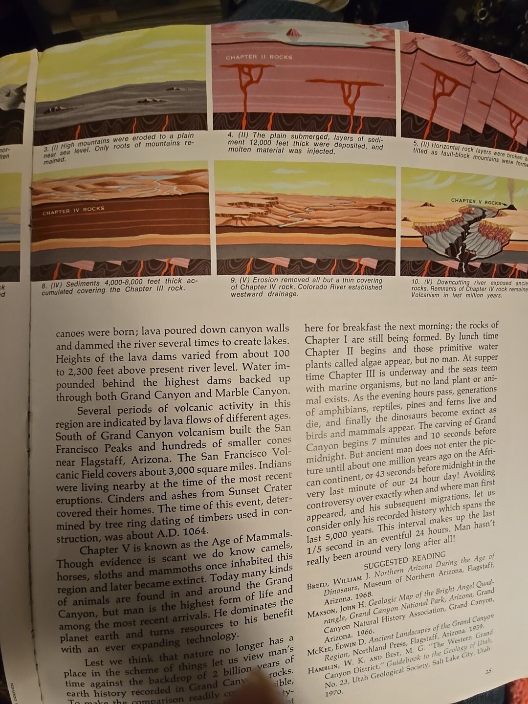 1972 Grand Canyon The Story Behind The Scenery Merrill Beal Paperback Photo