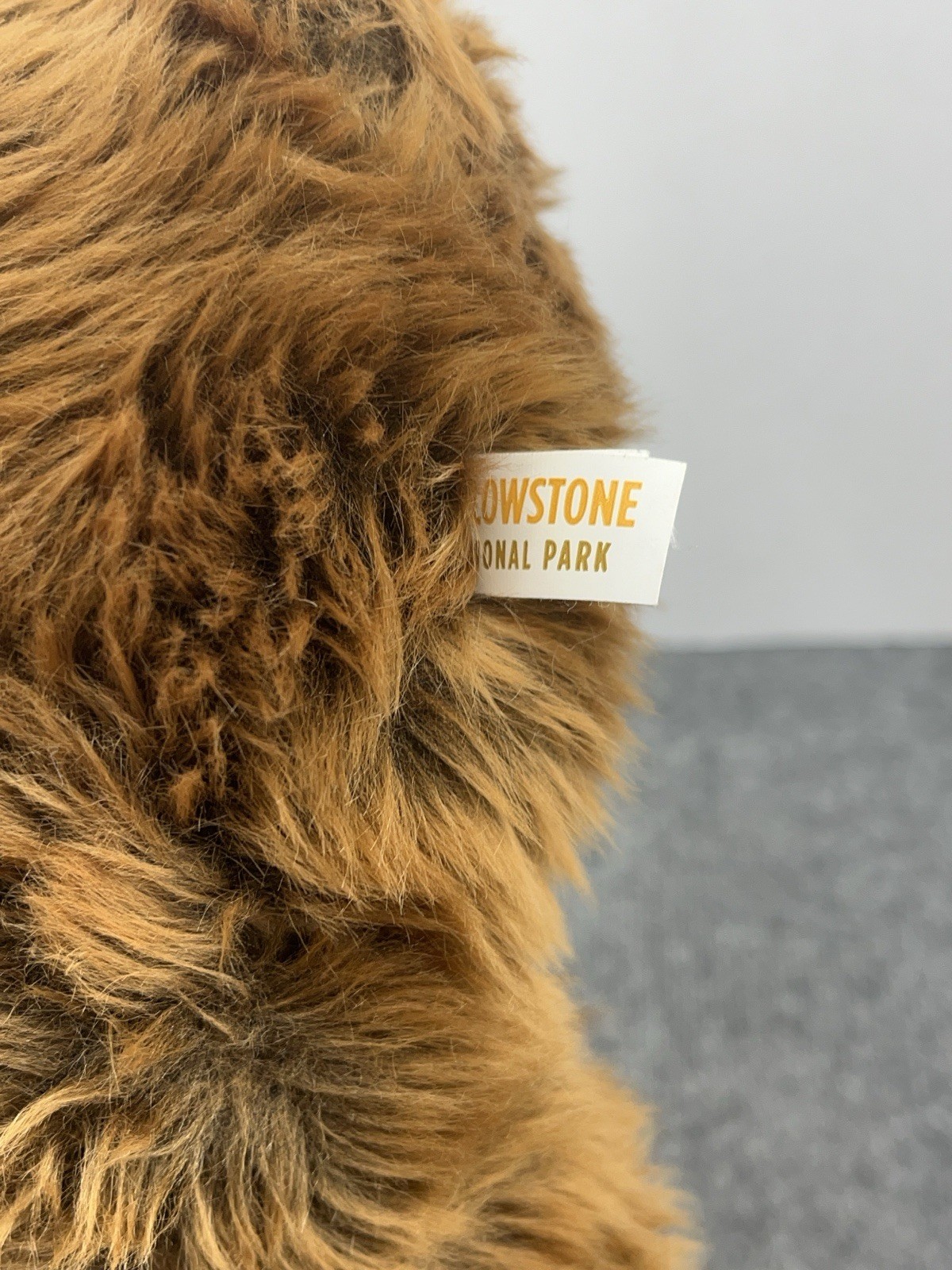 Yellowstone National Park Brown Grizzly Bear Plush 12″ Stuffed Animal with Tag