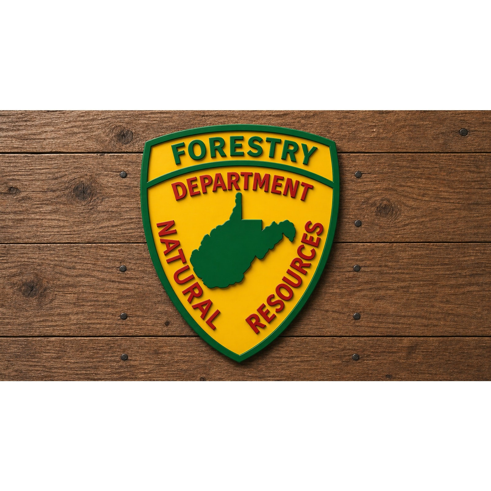West Virginia Forestry DNR Sign Department Natural Resources Agriculture Hunt