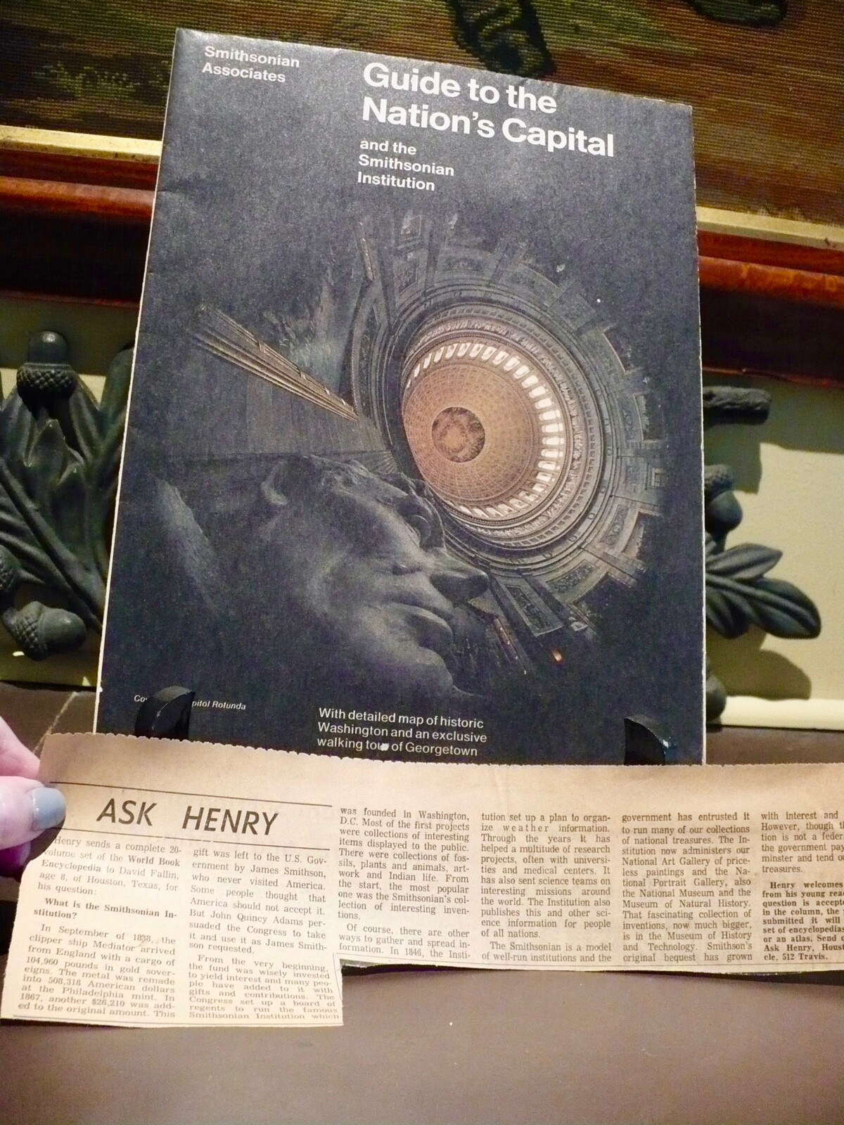 GUIDE TO THE NATION’S CAPITAL & The Smithsonian Institution + 1971 Ask Henry