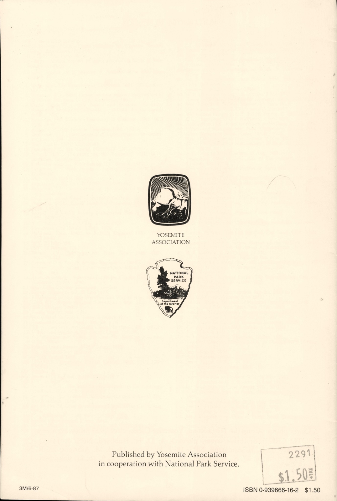 THE TIOGA ROAD 1883-1961 A HISTORY 1980 EDITION BOOK YOSEMITE PARK Book Photos