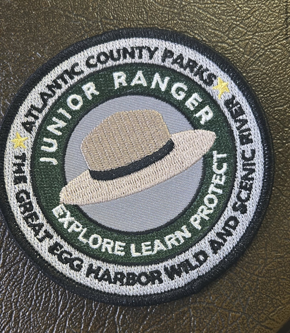 SPECIAL ISSUE NATIONAL PARK NEW JERSEY WILD & SCENIC RIVER JUNIOR RANGER PATCH