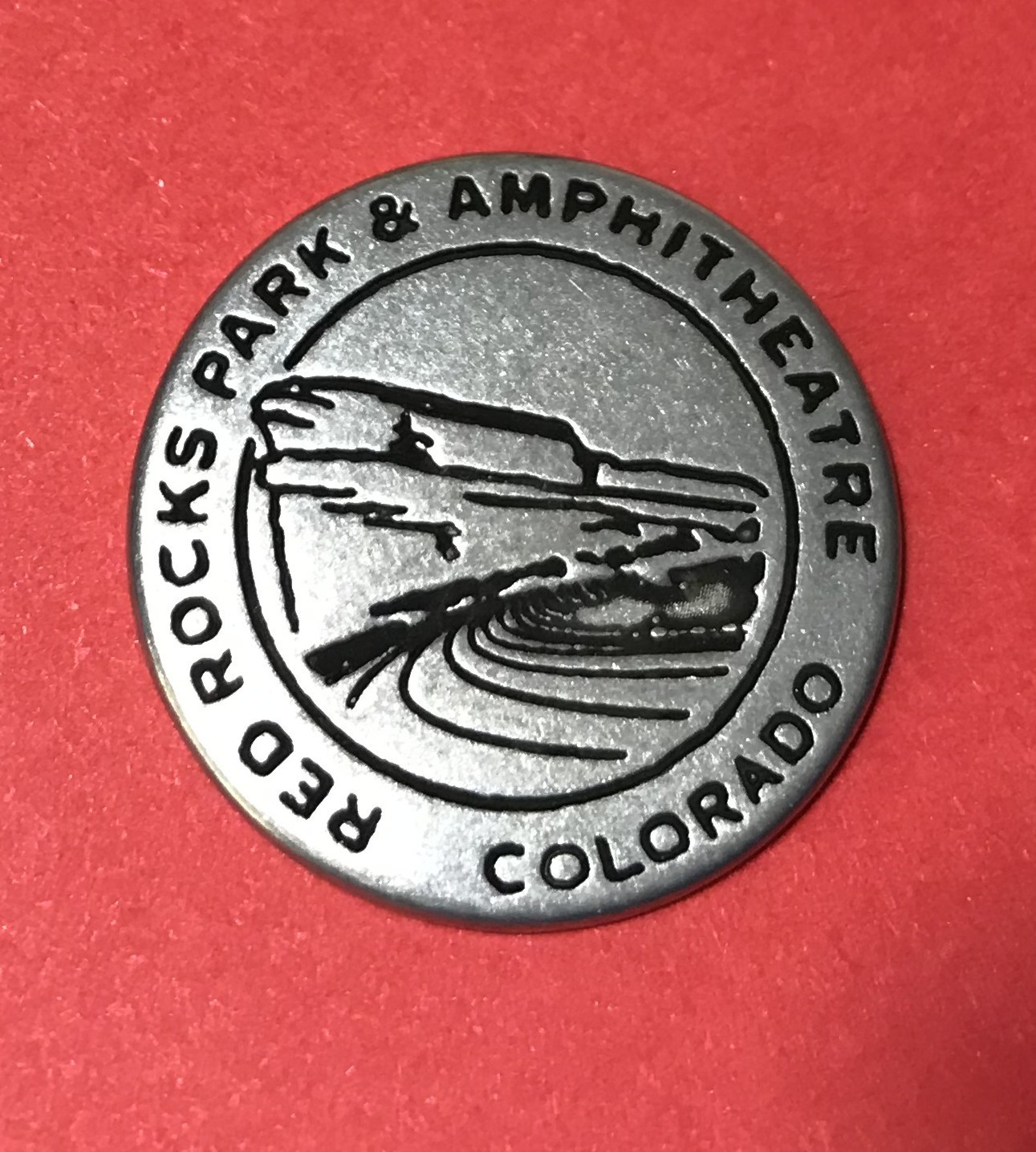 RARE Red Rocks Park and Amphitheatre Logo Token