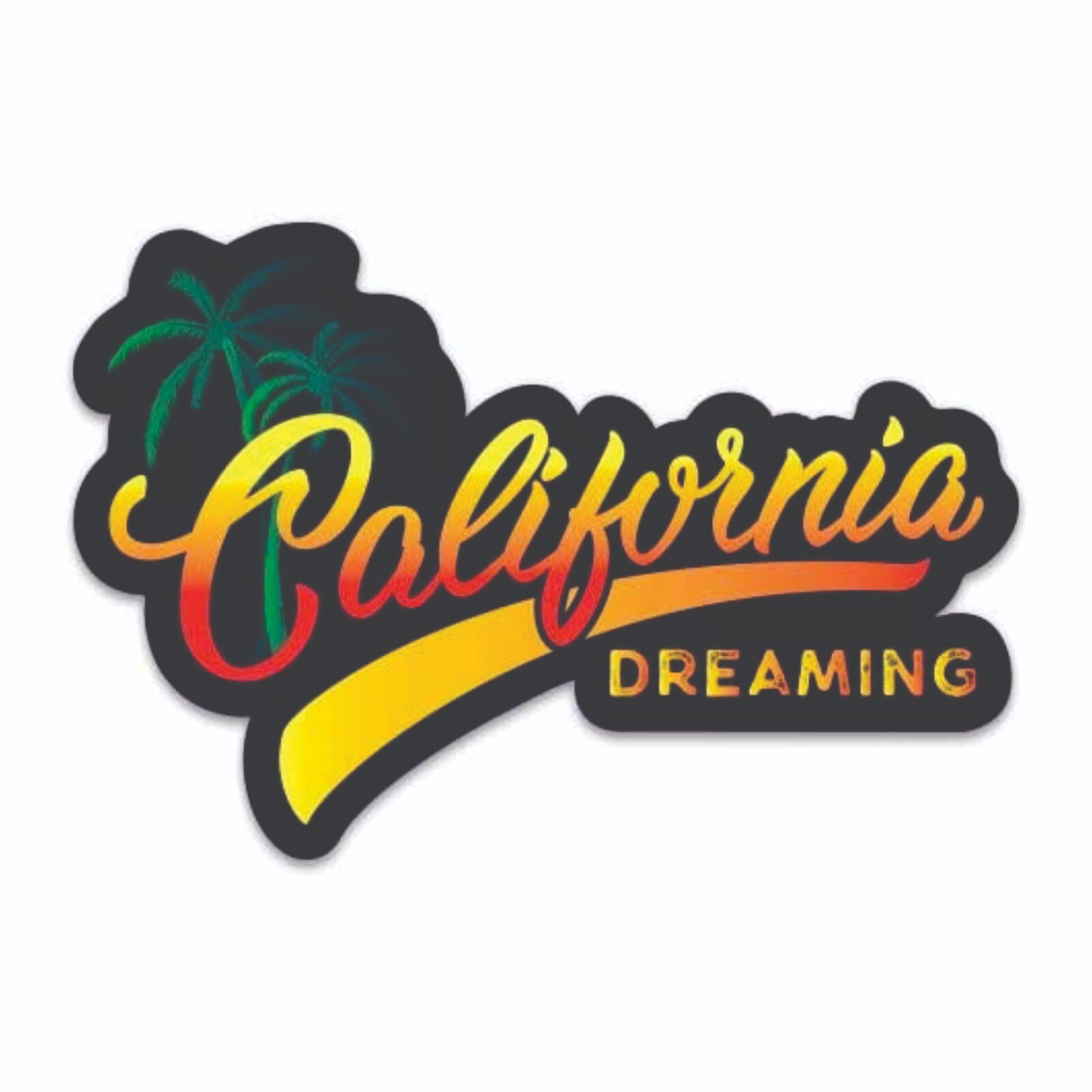 California Dreaming Sticker Decal