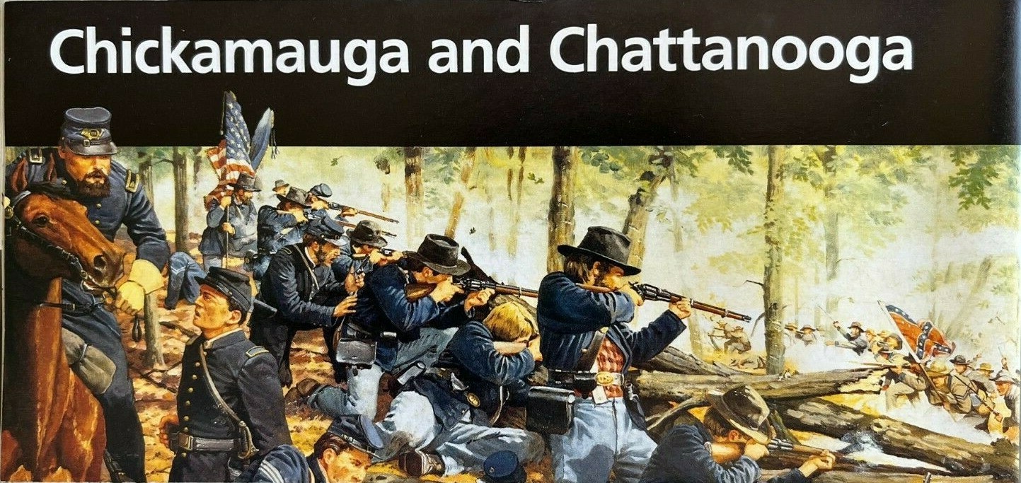 CHICKAMAUGA CHATTANOOGA NMP NATIONAL PARK SERVICE UNIGRID BROCHURE/MAP GPO 2024