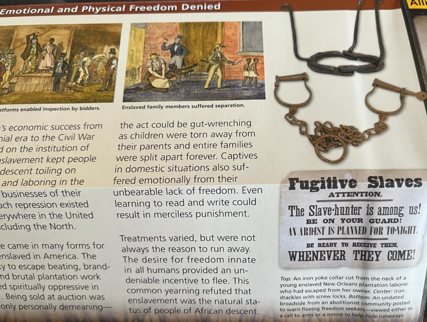 UNDERGROUND RAILROAD NETWORK to FREEDOM National Park Service UNIGRID BROCHURE