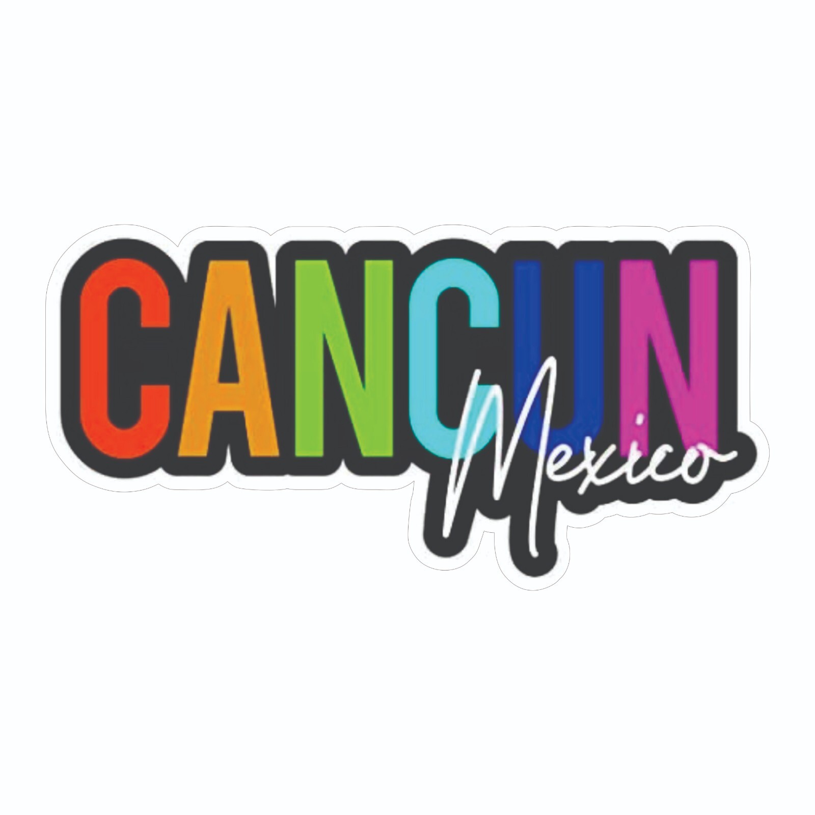 Cancun Mexico Sticker Decal