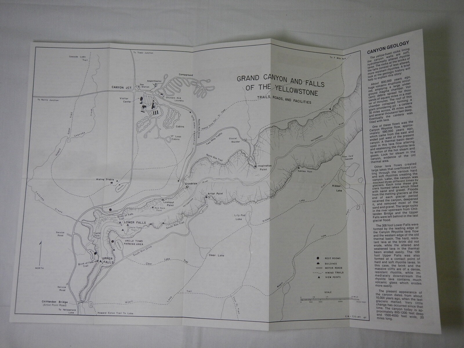 Vintage Yellowstone Maps, Brochures, Guides, Postcard, Reward Notice