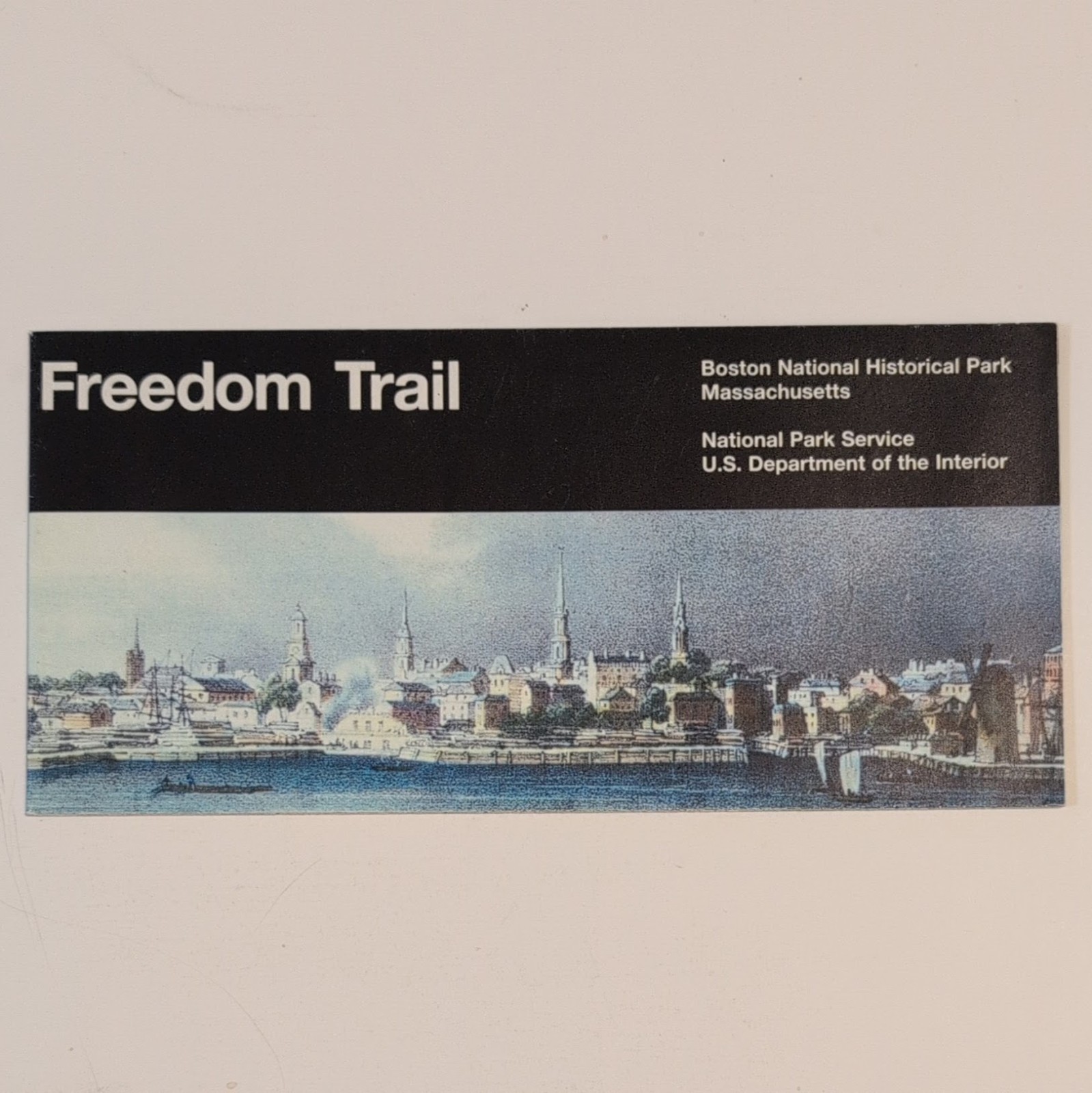 Boston Freedom Trail National Park Service NPS Unigrid GPO 1998 Reprint 1998