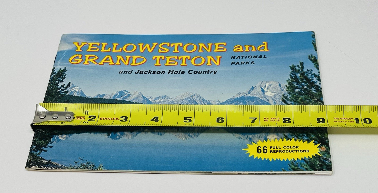 1960’s Yellowstone And Grand Teton Jackson Hole County Tourist Guide Map Book