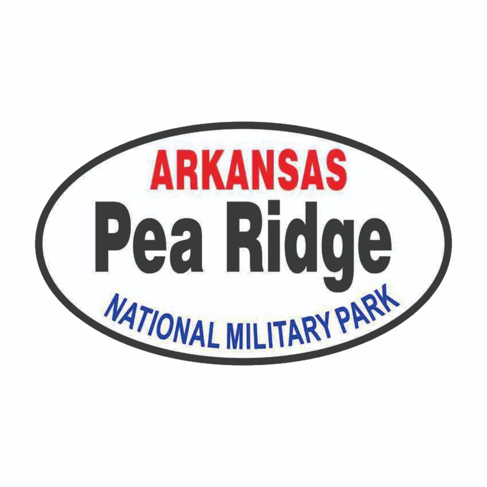 Pea Ridge National Military Park Arkansas Sticker Decal Bumper Sticker