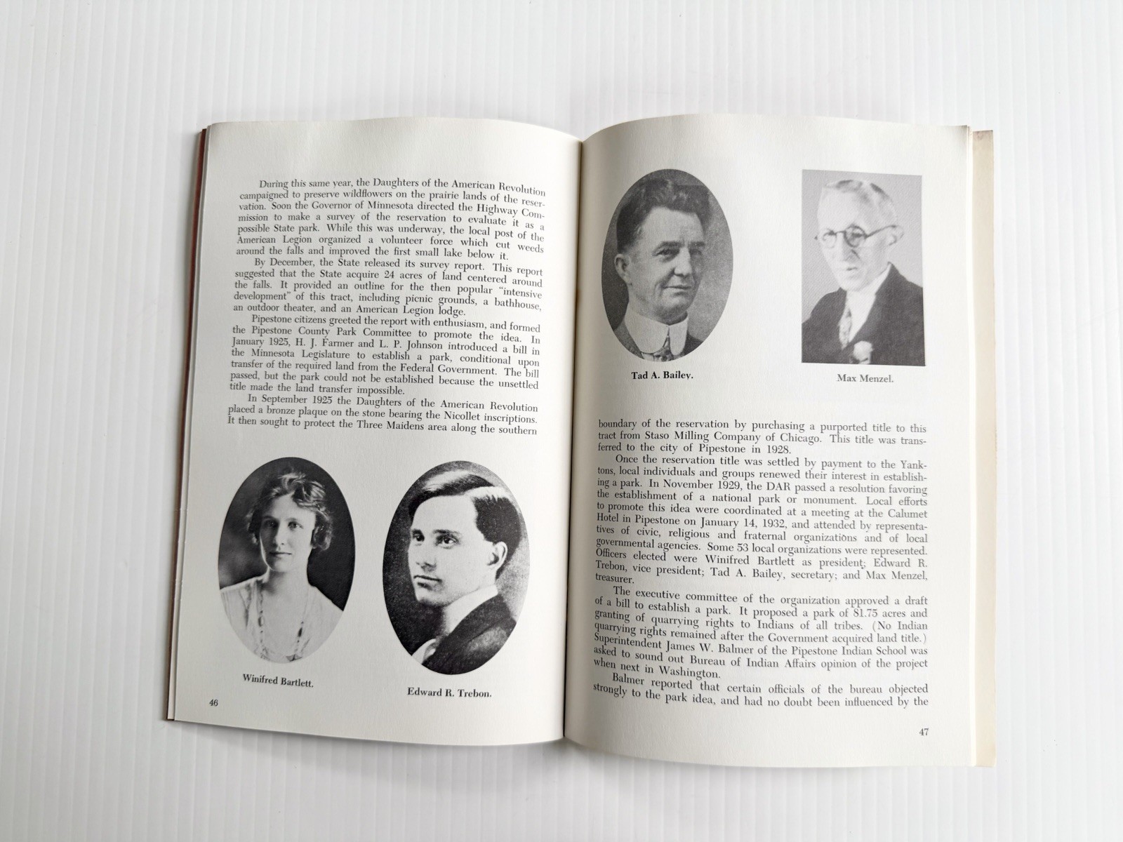 Lot Of 4 Pipestone National Monument Minnesota Tourist History Leaflets Booklets