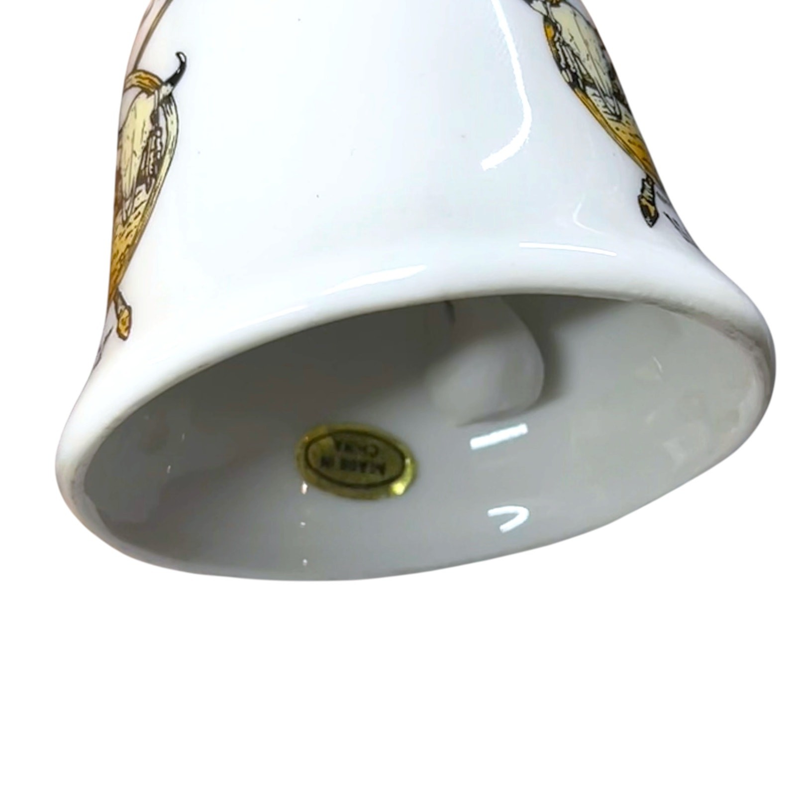 Badlands National Park Souvenir Bell Porcelain Made in China 4.5”