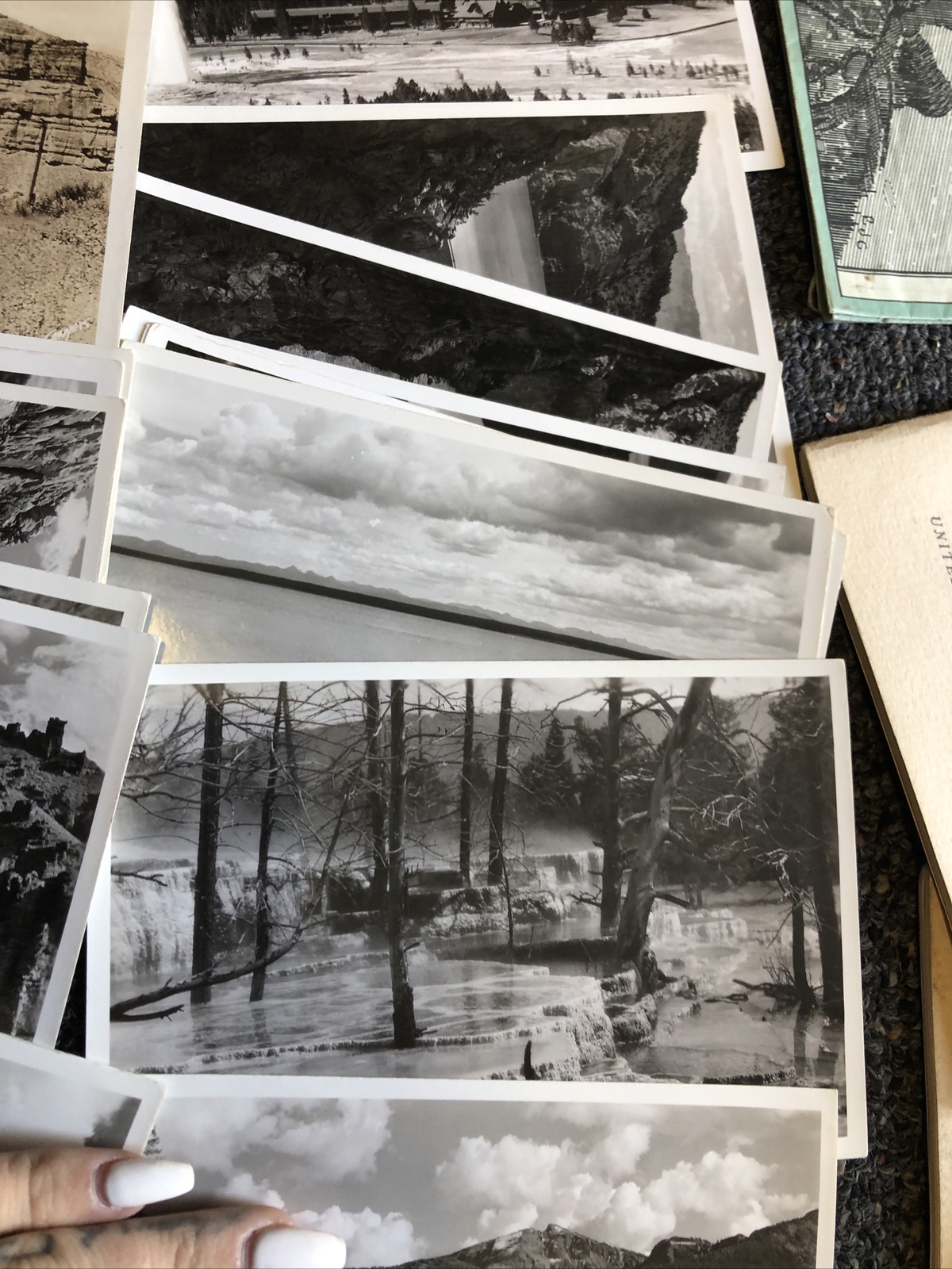 Vintage 1930’s National Parks Yellowstone Grand Teton Wind Cave Ephemera Lot 36