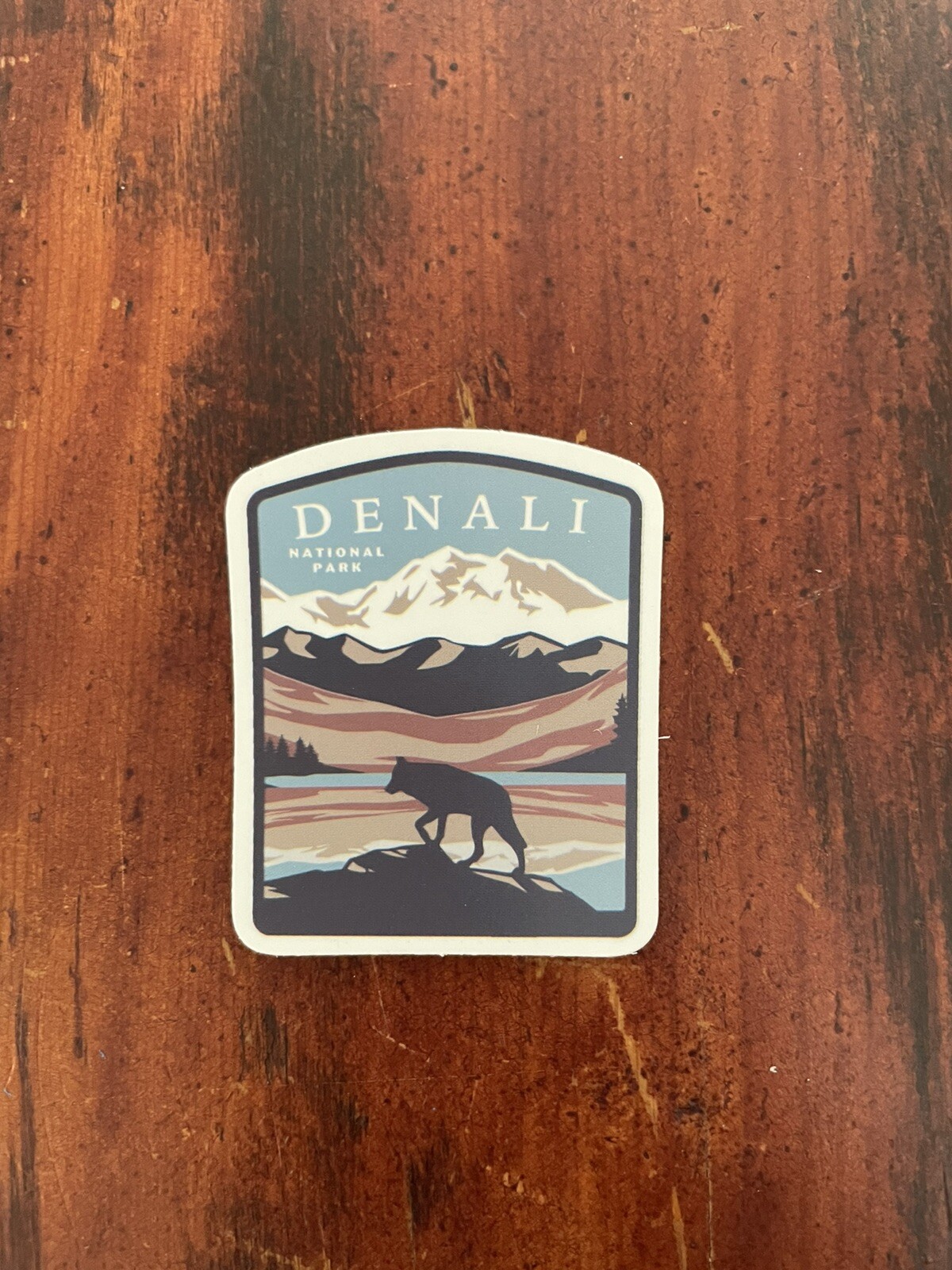 Denali National Park Outdoor Wilderness Sticker Decal