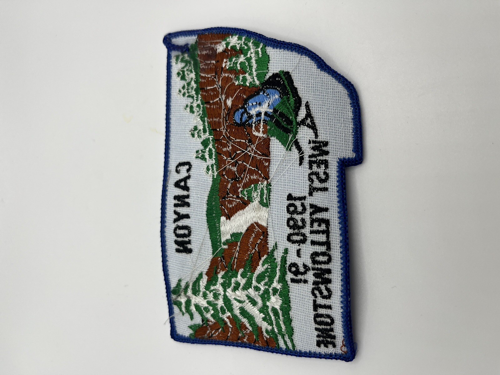 Canyon West Yellowstone Embroidered Patch, Montana 1990-91 COLLECTOR PATCH
