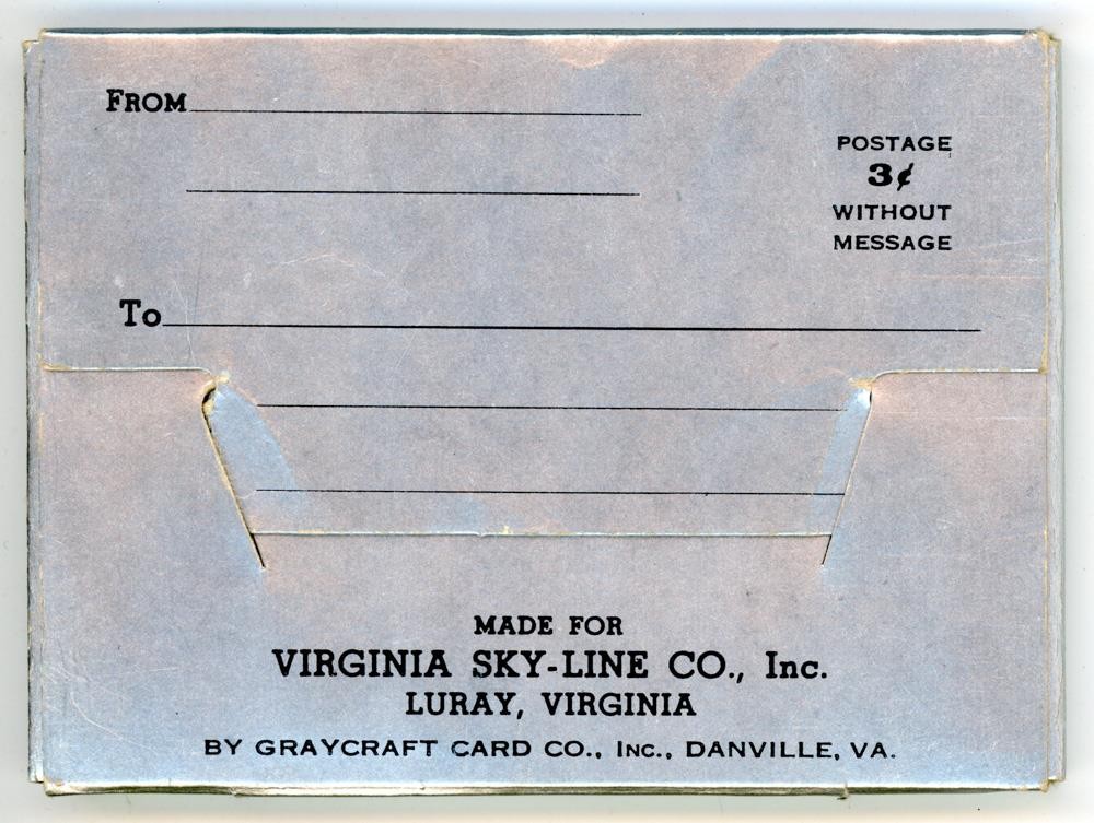 Shenandoah NP Virginia 20 B&W Souvenir 3.5″x2.5″ Mini Prints Graycraft Card Co