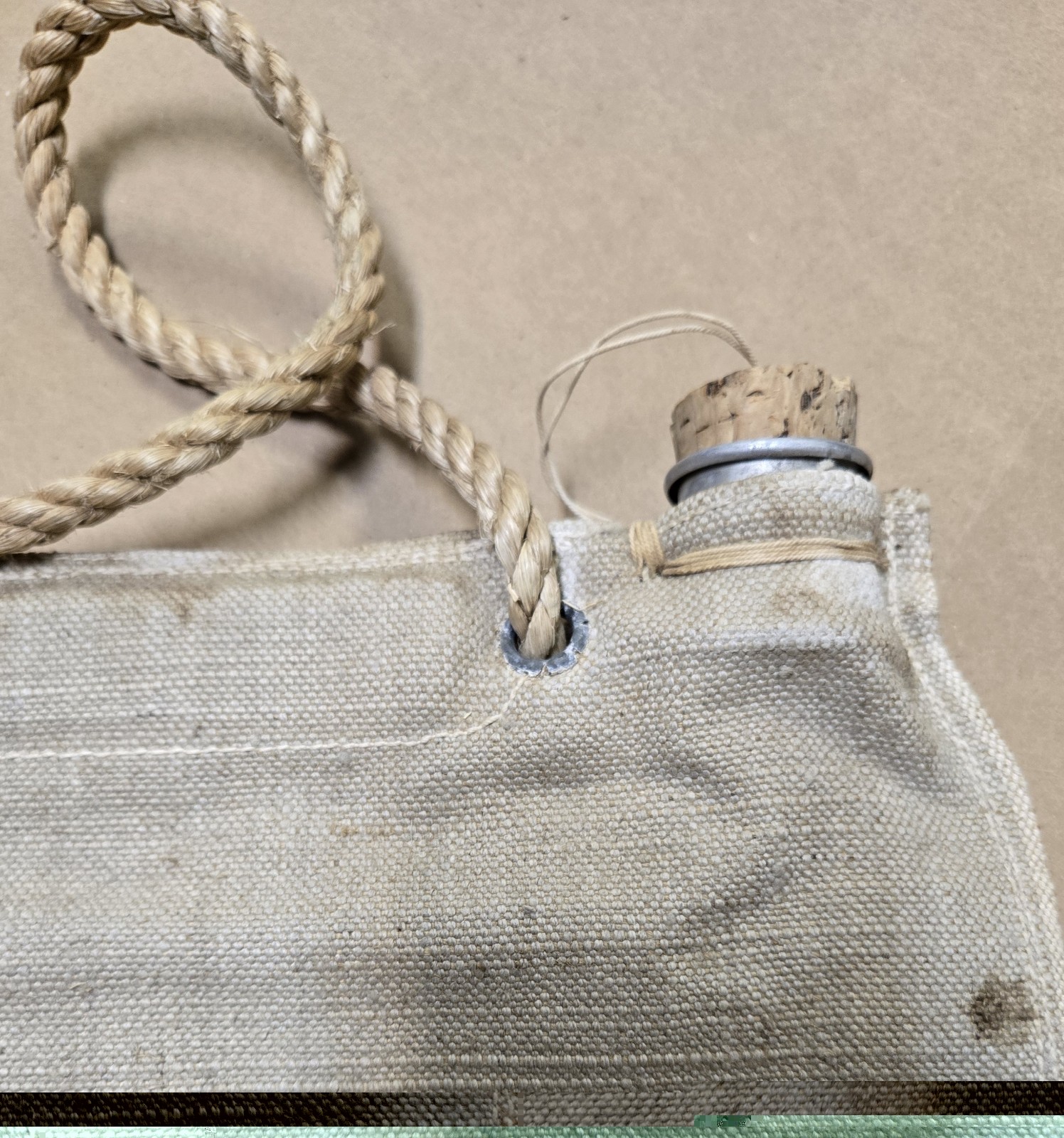 Old USFS US Forest Service Colorado Tent & Awning Canvas Water/Auto Radiator Bag