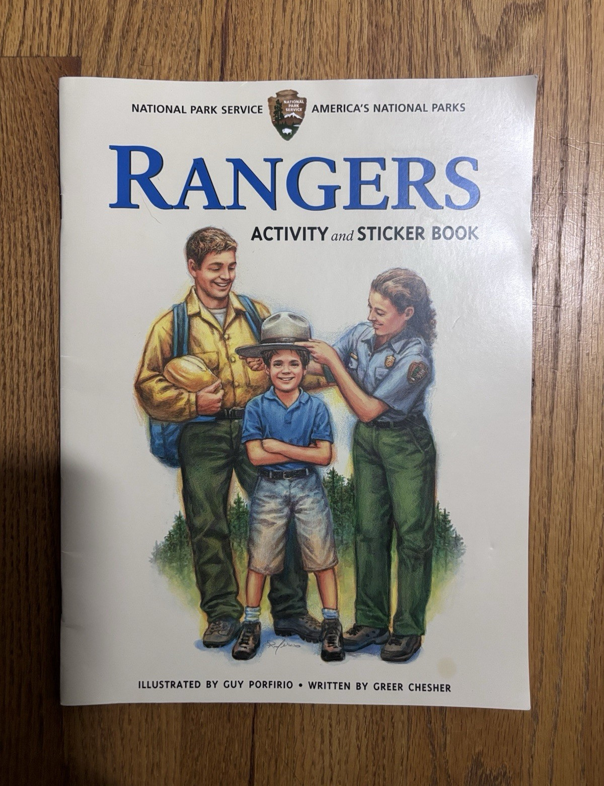 National Park Service Ranger Activity & Sticker Book 2005 Unused Stickers PB