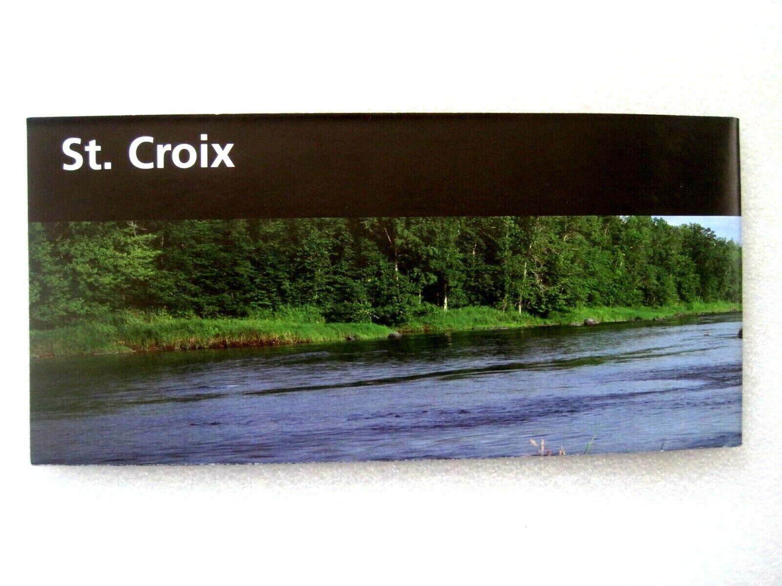 St. Croix National Scenic Riverway Brochure National Park Service Map