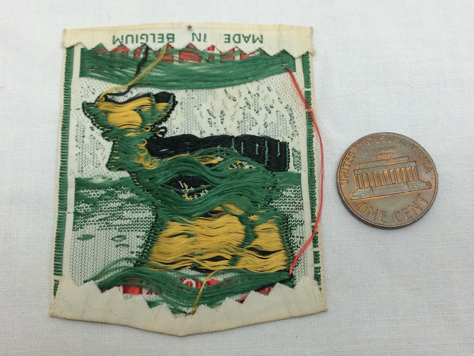 Vintage Deer Park Patch Jamestown PA 2″ X 2 1/2″