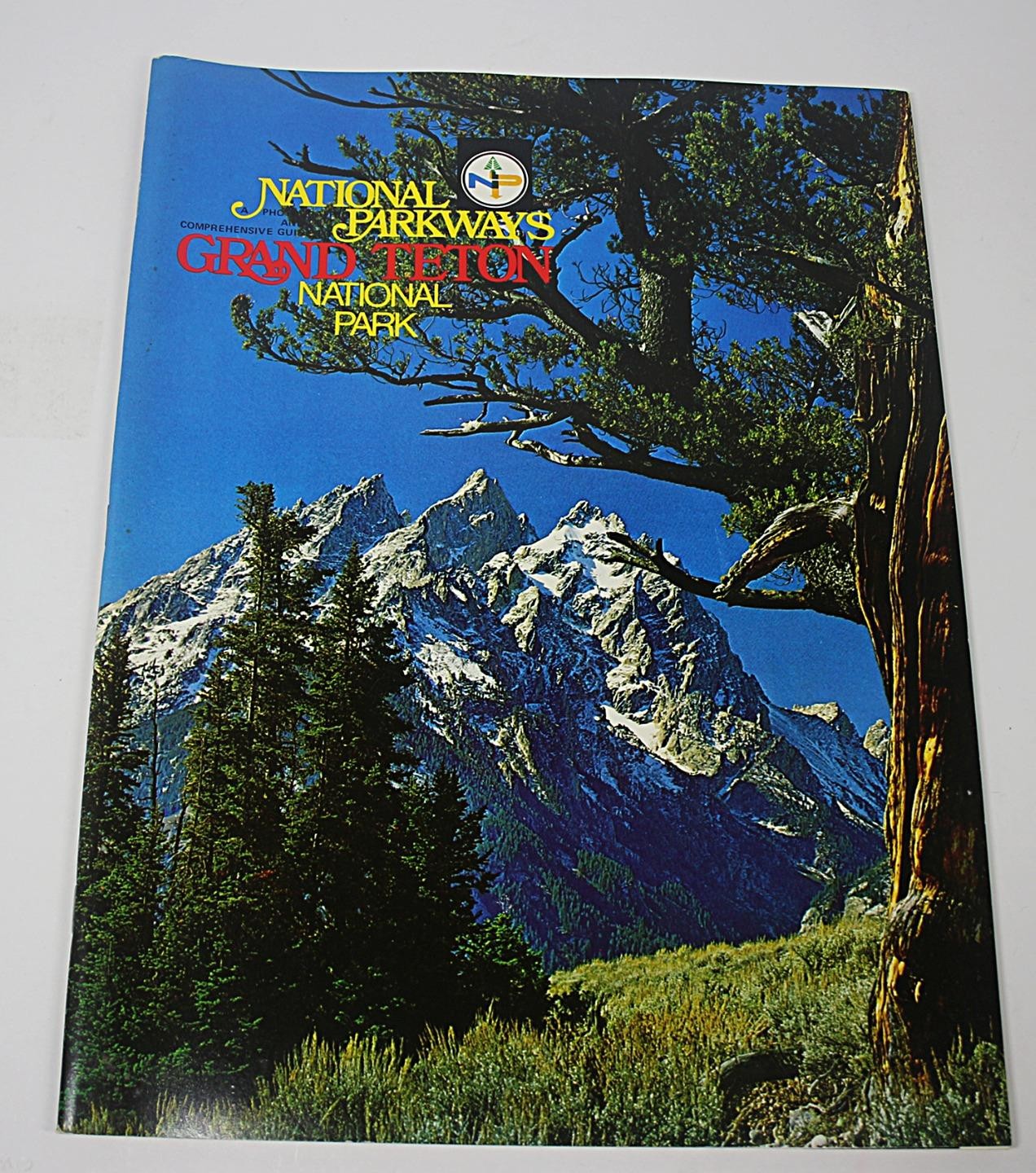 National Parkways Grand Teton Park Travel Guide Jenny Lake 1976
