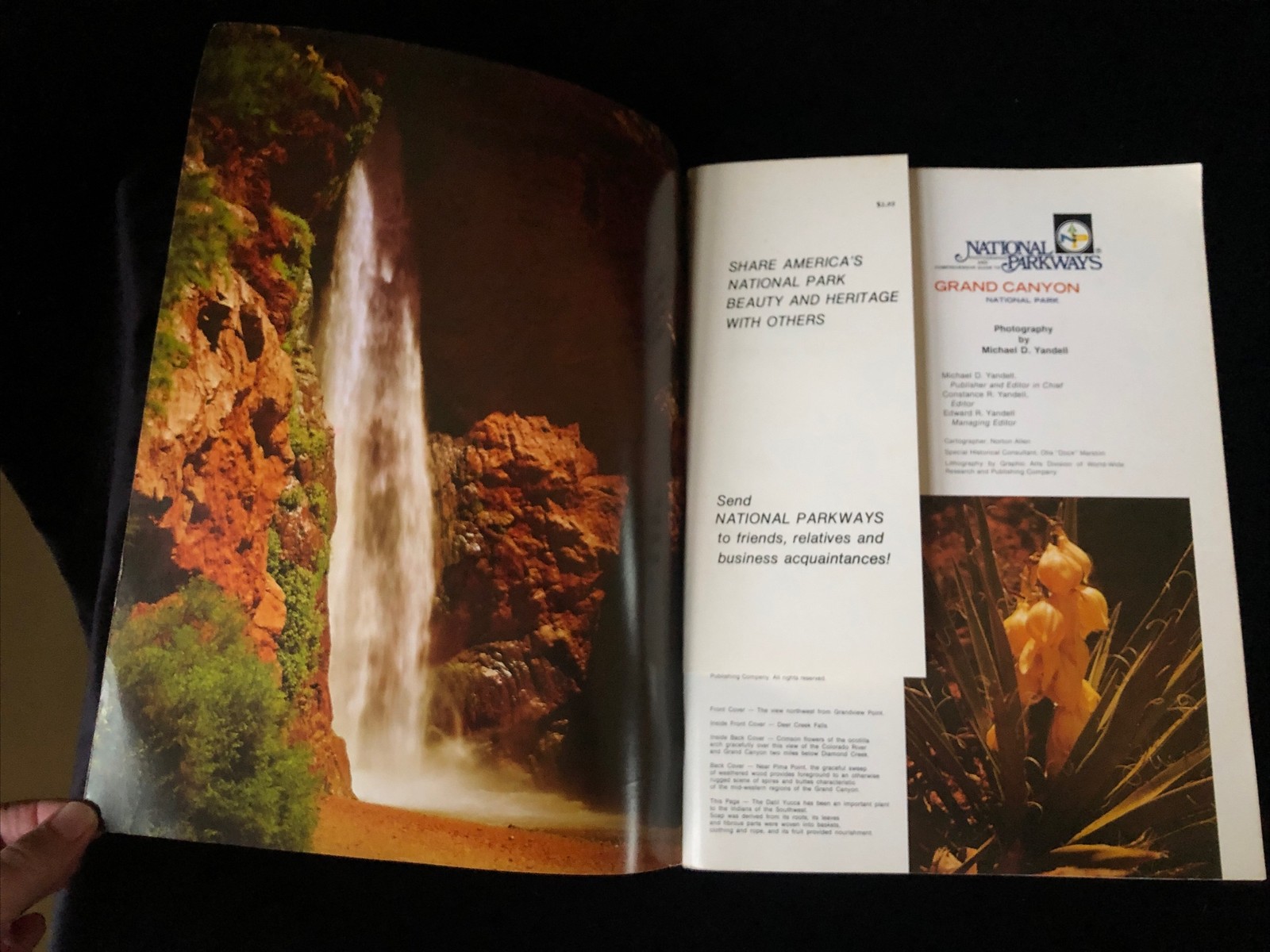 NATIONAL PARKWAYS, GRAND CANYON, 1977, PHOTOS AND GUIDE INFO
