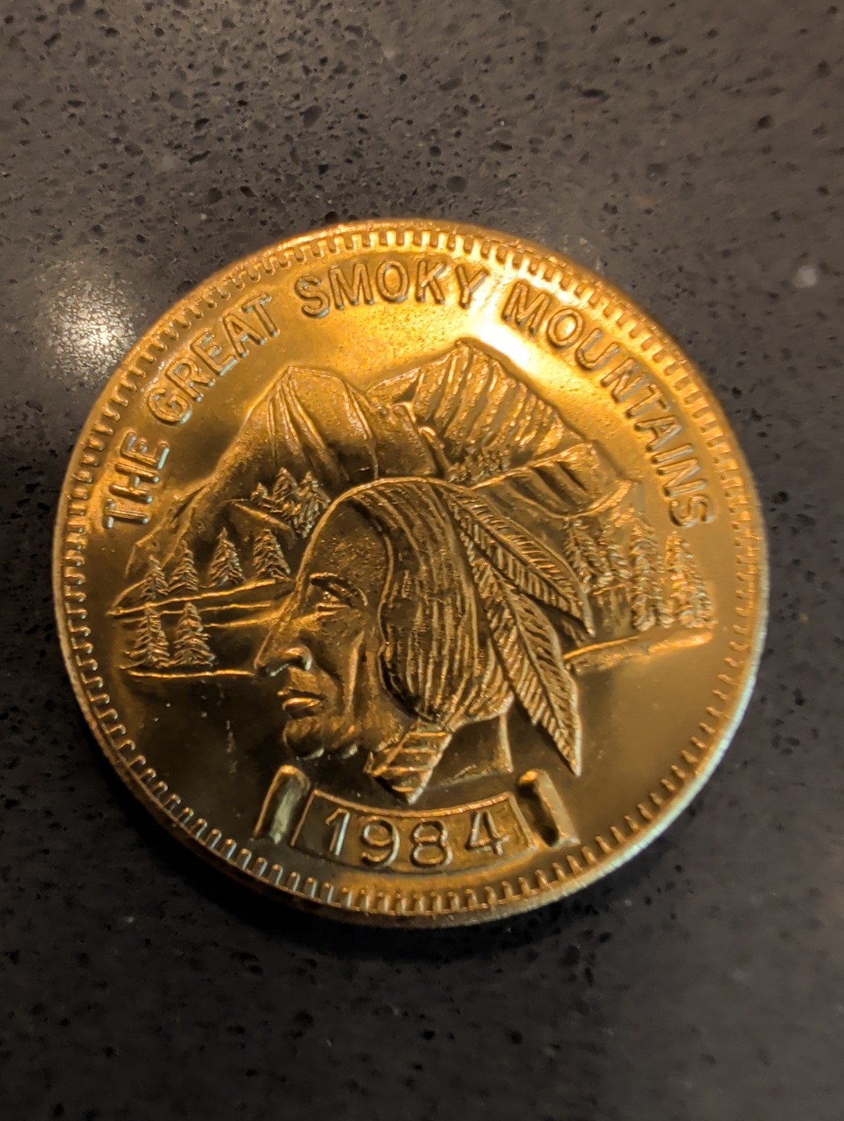 The Great Smoky Mountains National Park 50 Year Anniversary Coin 1934-1984 R106