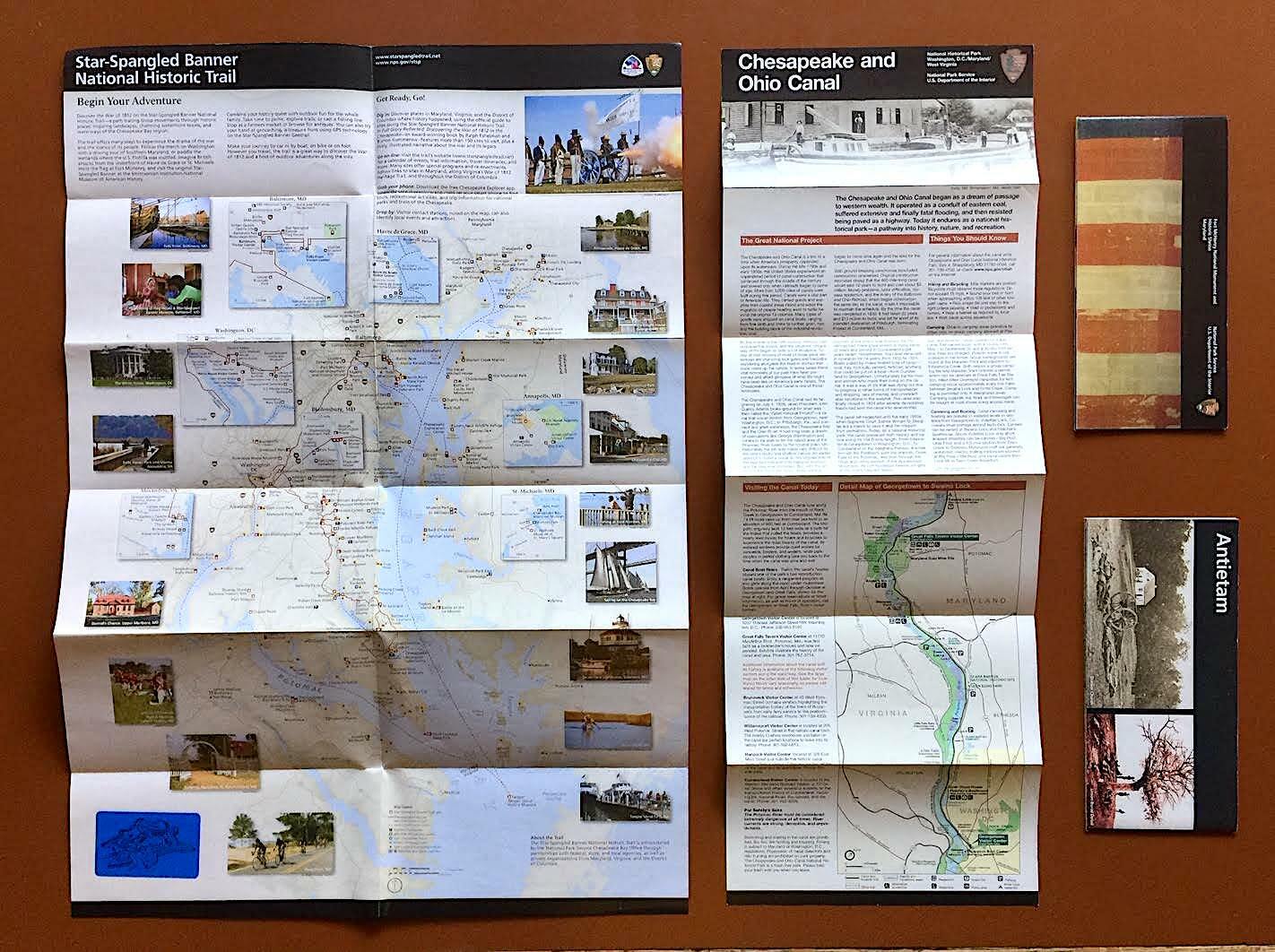 National Park Maps & Guides for Maryland