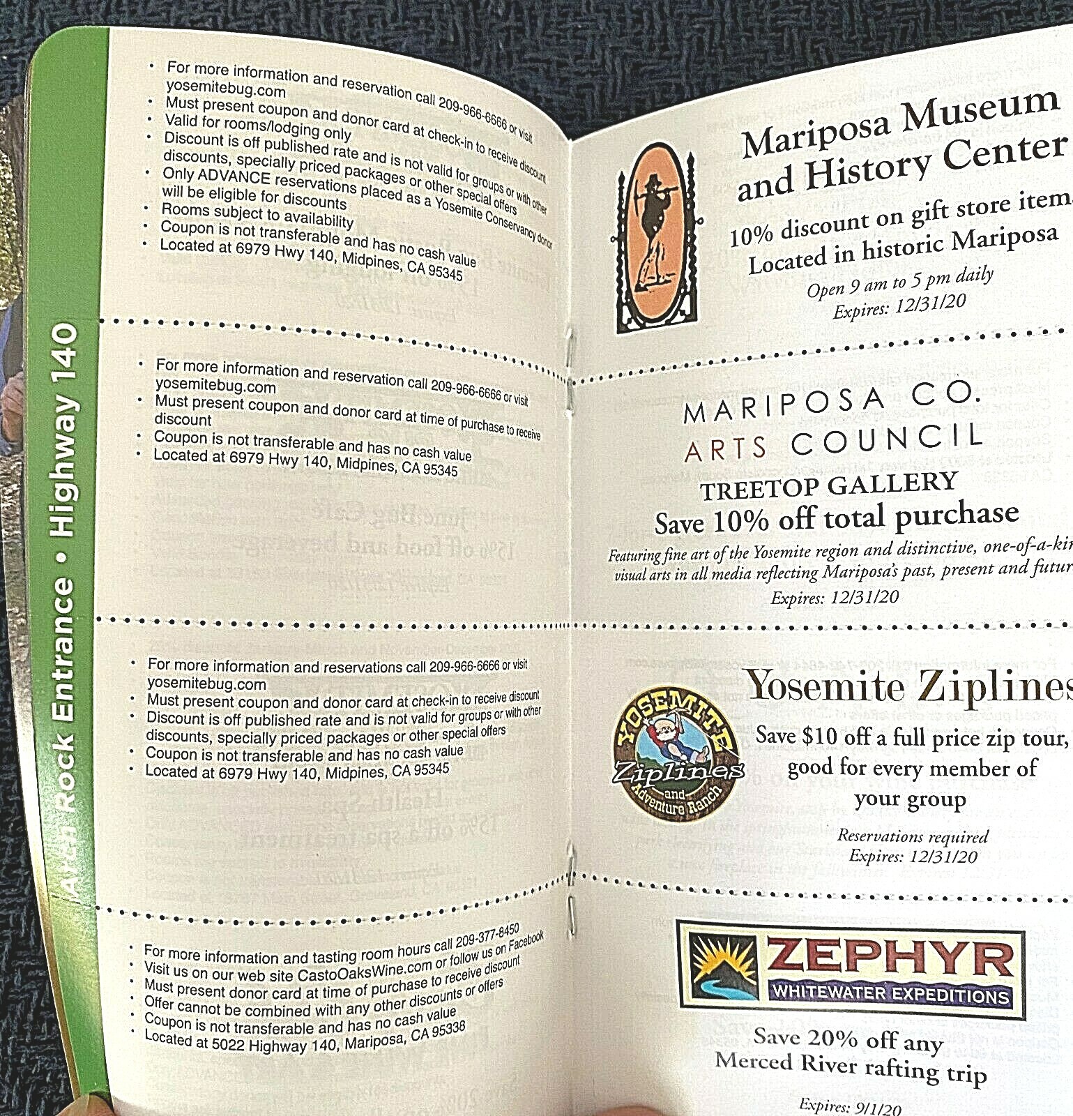 Rare 2020 Yosemite Conservancy Membership Guide & Passport Unused