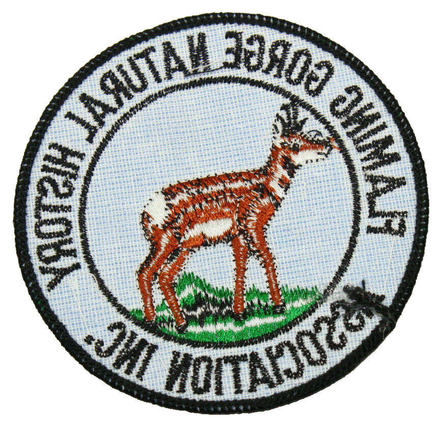 Vintage Patch Flaming Gorge Natural History Association Inc. Wyoming Utah