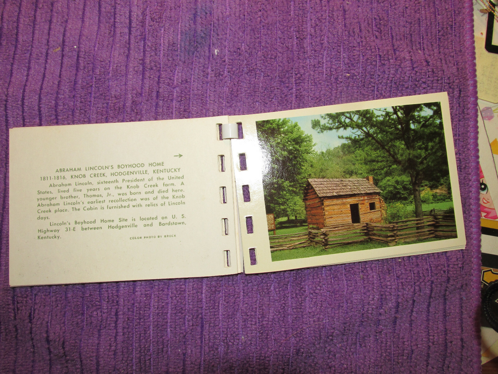 Kentucky – Booklet of Kodachrome pictures of Kentucky’s Historical Places
