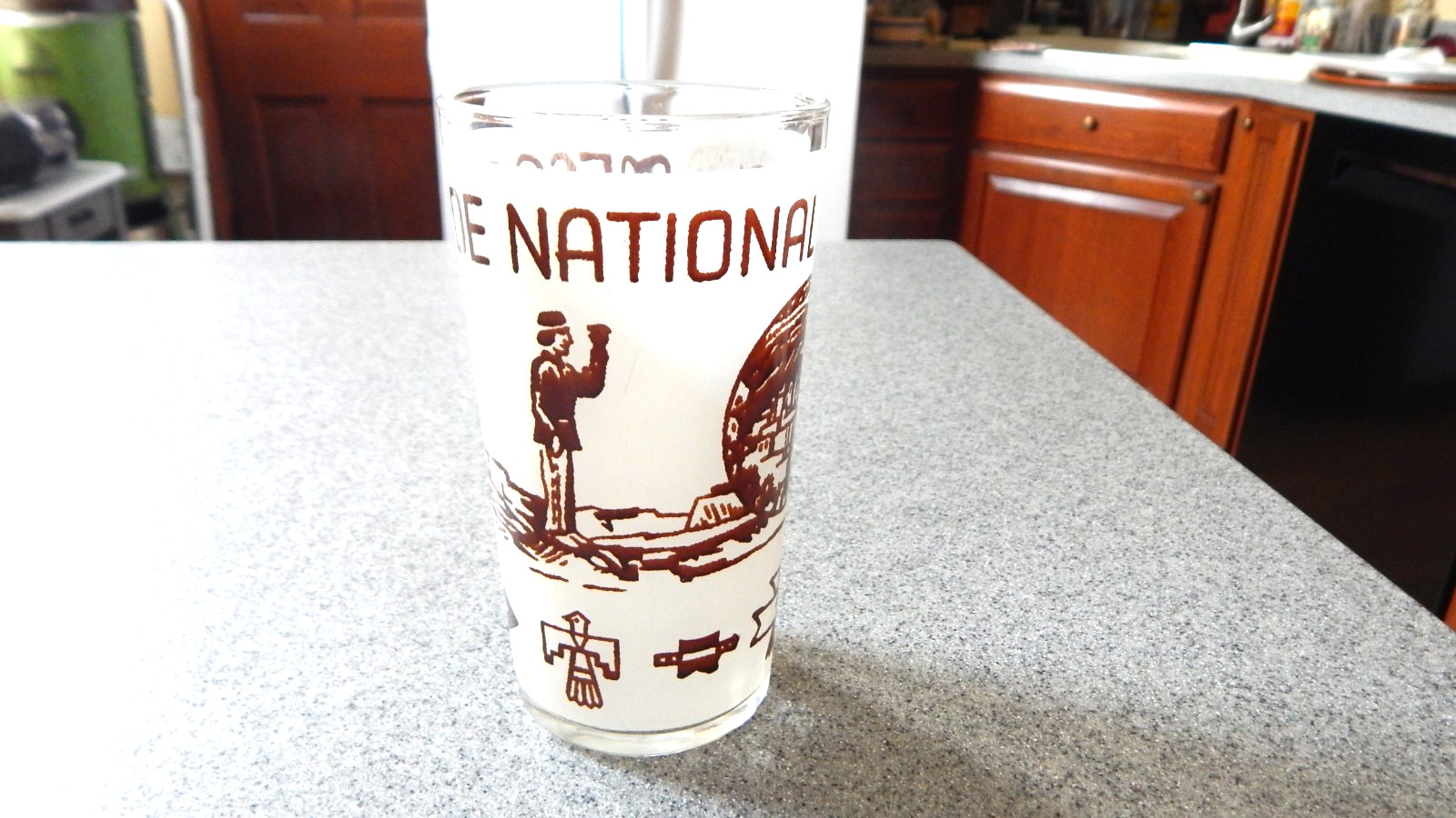 Mesa Verde National Park Souvenir Drinking Glass – Circa 1960