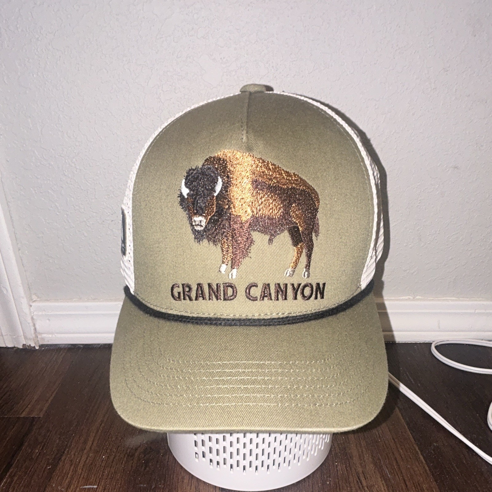 National Park Foundation Grand Canyon Bison Mesh Snapback Trucker Hat Cap