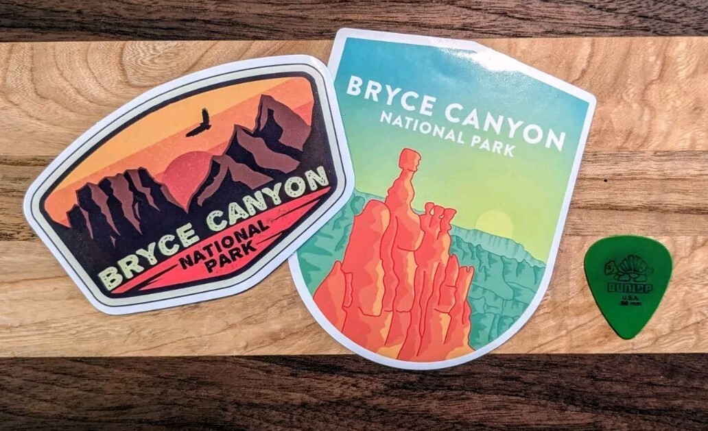 4″ Two (2) Bryce Canyon National Park Sticker Decal