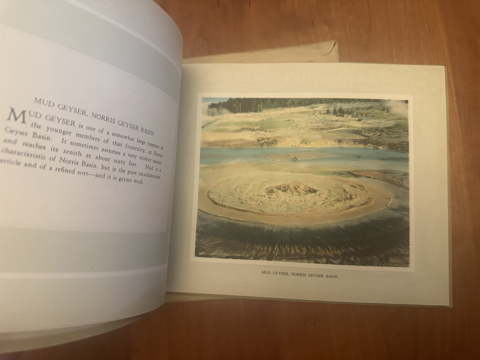 1920s Yellowstone Park Asahel Curtis For Northern Pacific Souvenir book!