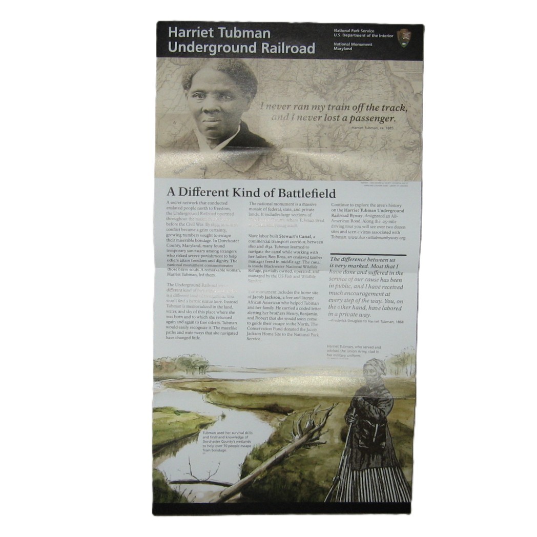 Harriet Tubman Underground Railroad Brochure NPS Brochure Network to Freedom