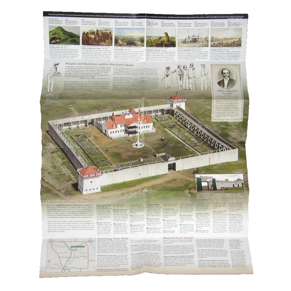 NPS Brochure Fort Union Trading Post National Historic Site North Dakota Montana