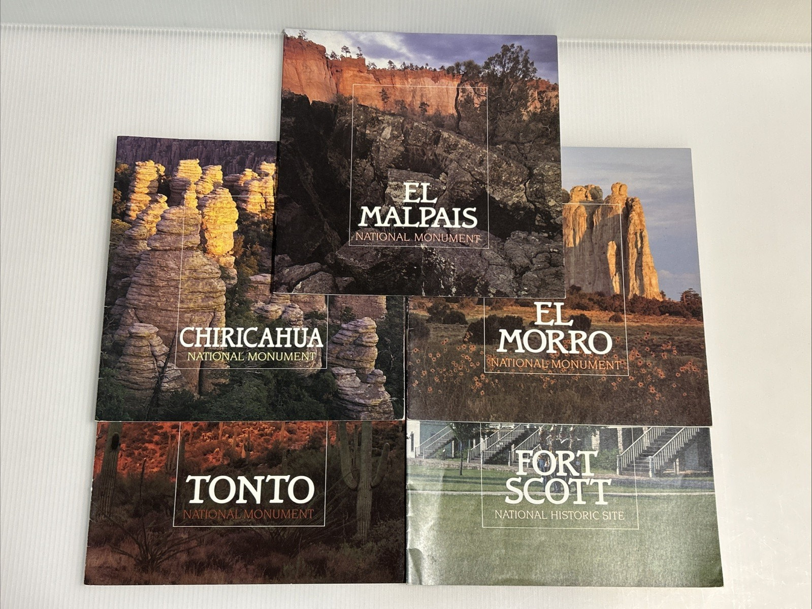 Southwest Parks & Monuments Association Booklets Fort Bowie & Santa Fe Trail